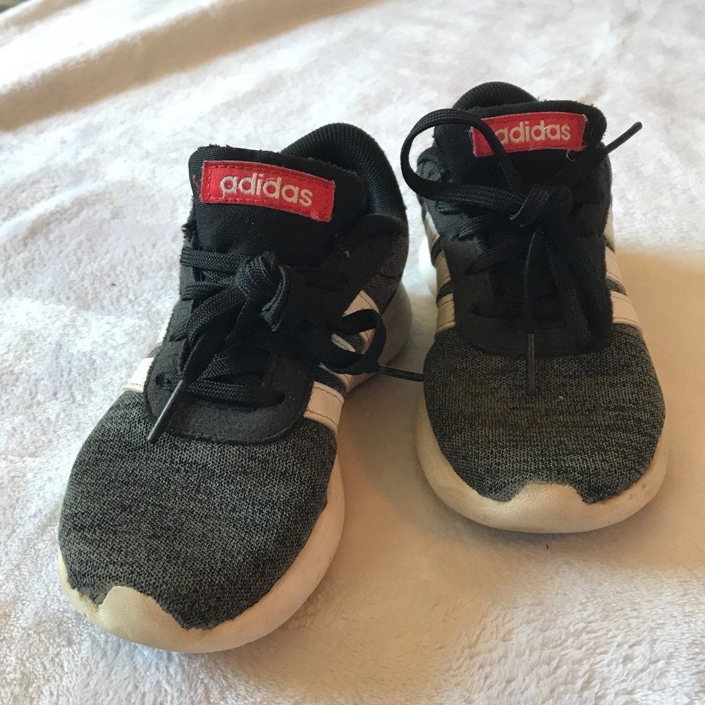 Boys size 12 adidas tennis shoes